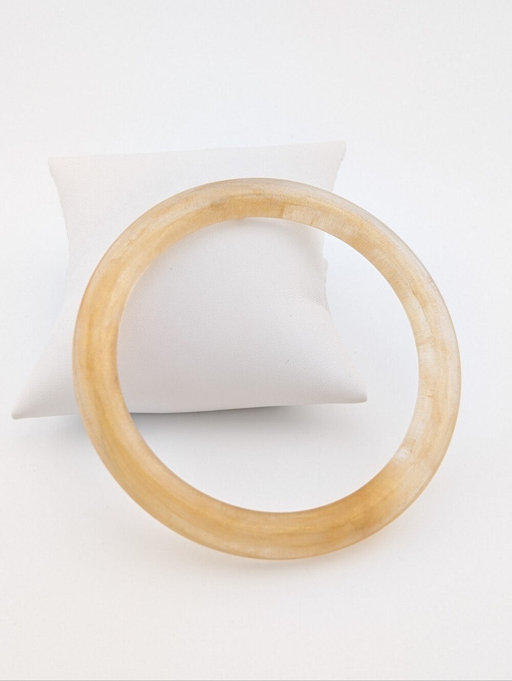 Gold Swirl Bangle Bracelet - Handmade Jewelry